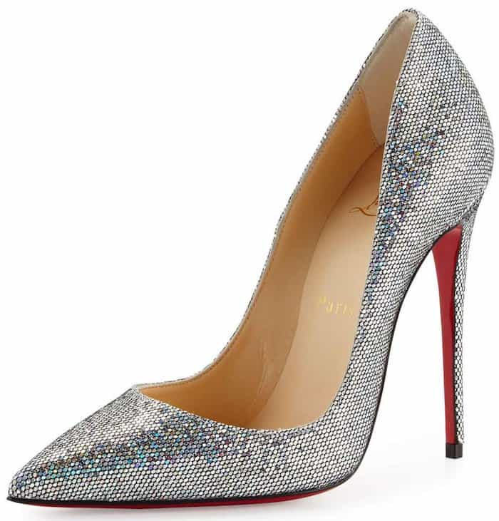 Christian Louboutin "So Kate" Pumps Metallic