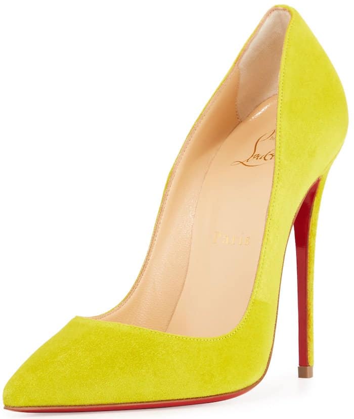 Christian Louboutin "So Kate" Pumps Yellow