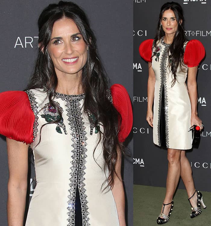 Demi Moore shows that age is just a number at the 2016 LACMA Art + Film Gala