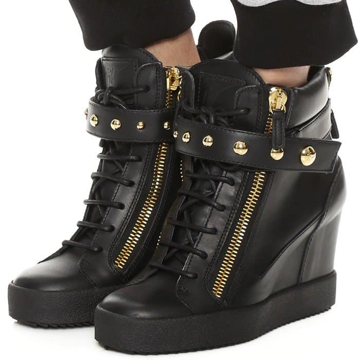 Giuseppe Zanotti 'Lorenz' Wedge Sneakers