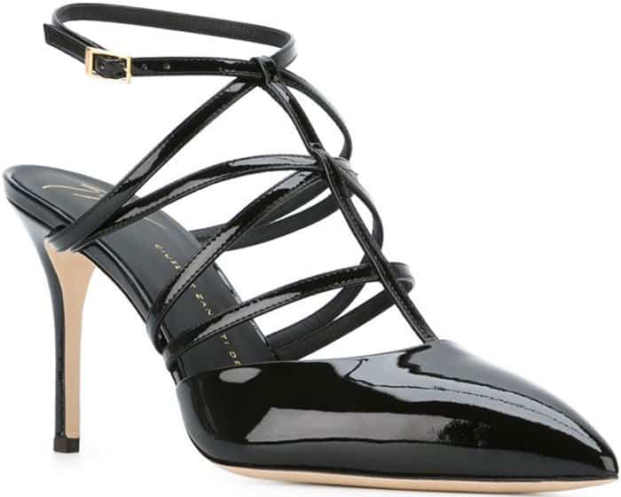 Giuseppe Zanotti "Natasha" Strappy Pumps