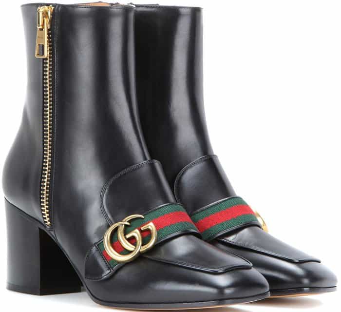 Gucci Leather Boots