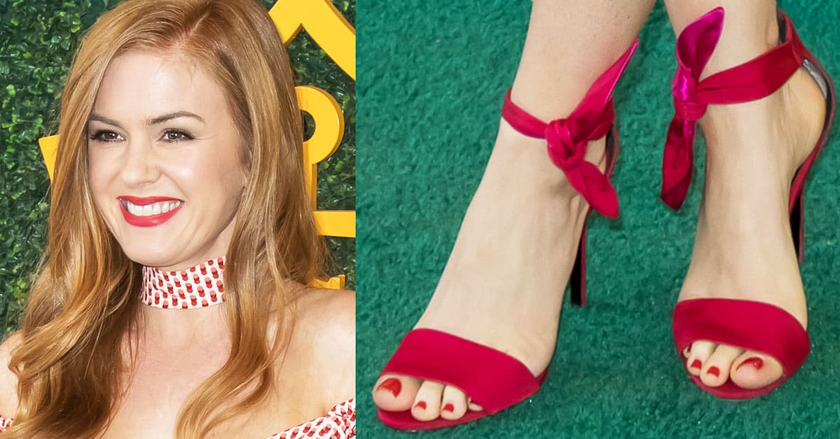 Isla Fisher Feet
