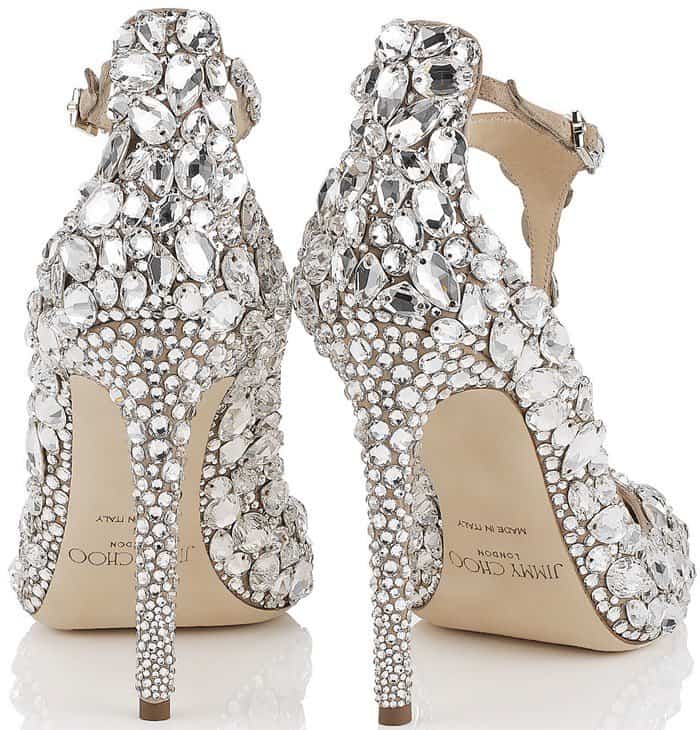 Jimmy Choo crystal-covered 'Storm' pumps