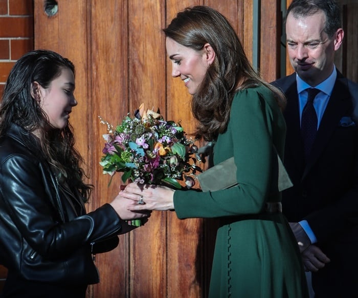 The Duchess of Cambridge visits Family Action’s Lewisham base which provides a range of valuable community support for children and families in South London on January 22, 2019