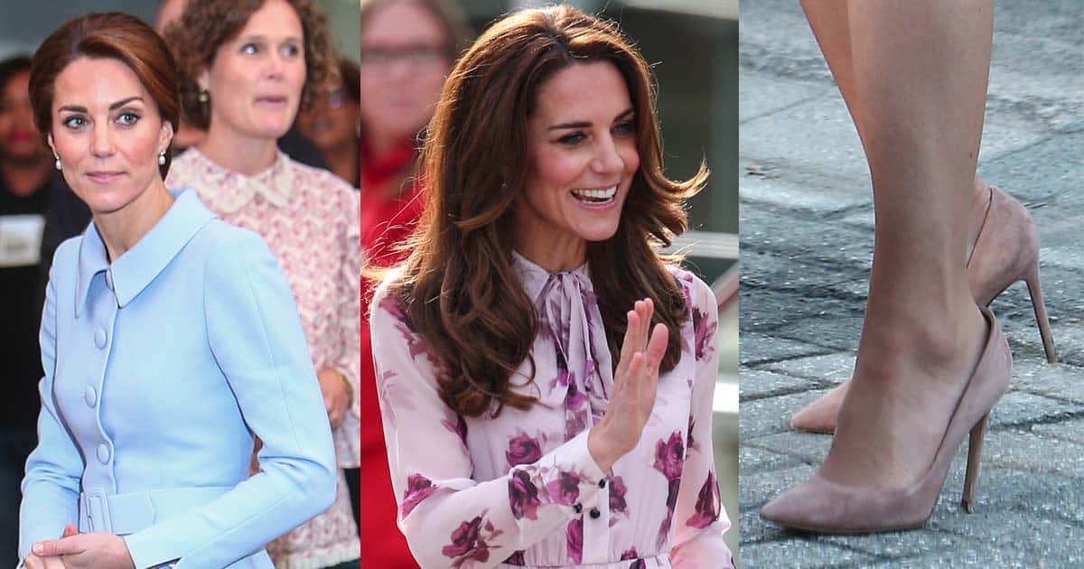 Kate Middleton Loves Her Gianvito Rossi Suede Pumps