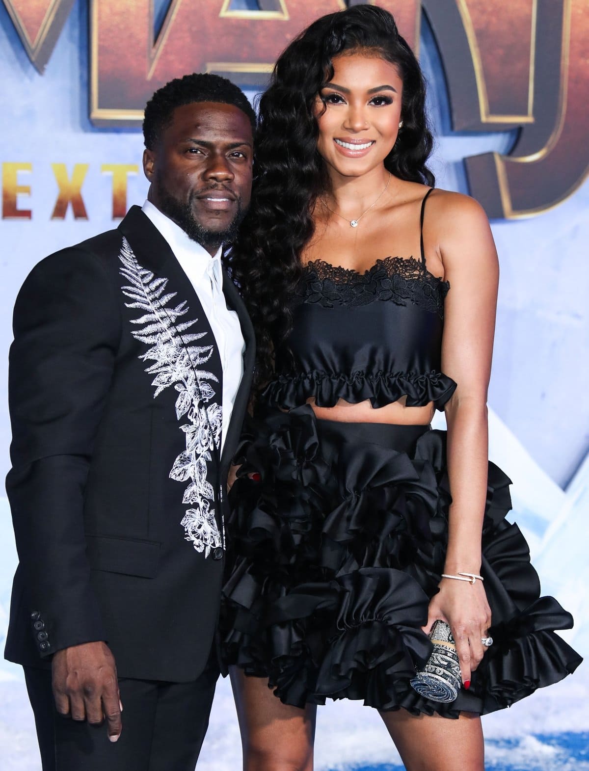 Kevin Hart and his much taller wife Eniko Parrish