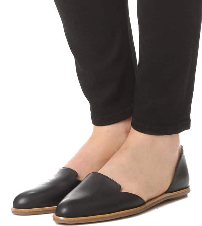 Loeffler Randall 'Prue' d'Orsay Ballet Flat Black