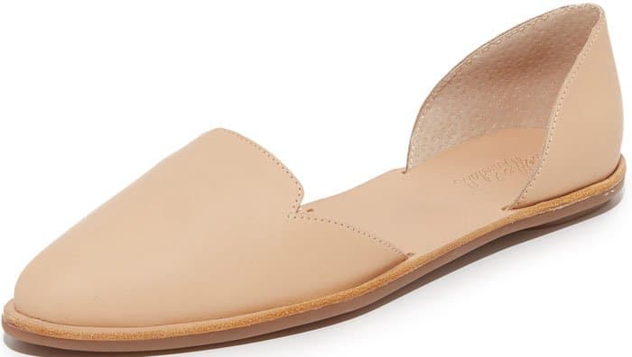 Loeffler Randall 'Prue' d'Orsay Ballet Flat Tan