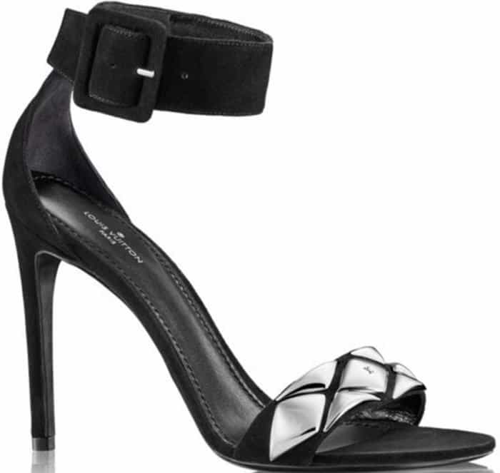 Louis Vuitton Silver Lining Ankle Strap Sandals