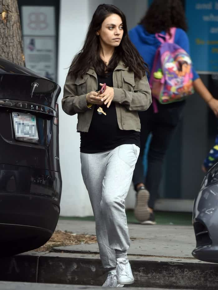 Mila Kunis is prioritizing comfort during her pregnancy