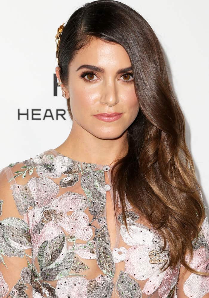 Nikki Reed adorned herself with earrings from EF Collection at the 2016 ELLE Women in Hollywood Awards