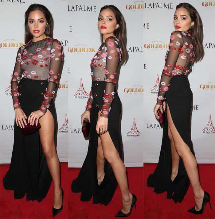 Olivia Culpo in Zuhair Murad for the Fall Issue Release Party of LaPalme Magazine