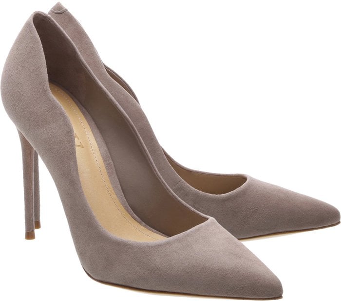 Schutz "Sancha" Pumps Gray Mouse