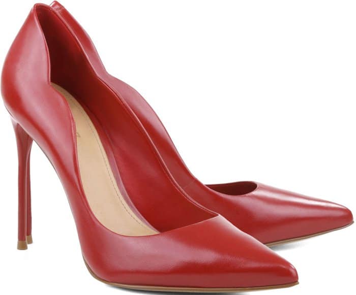 Schutz "Sancha" Pumps Red