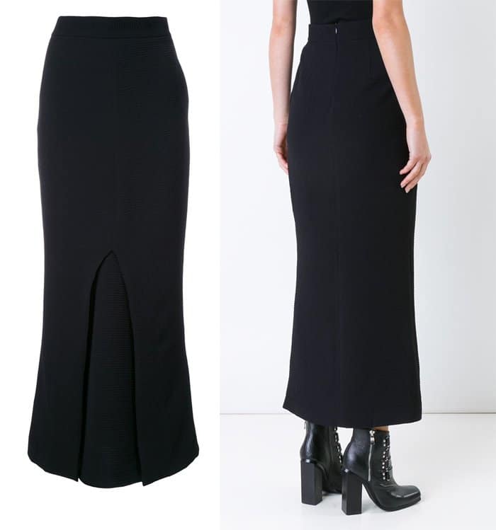 Strateas Carlucci Gusset Detail Skirt