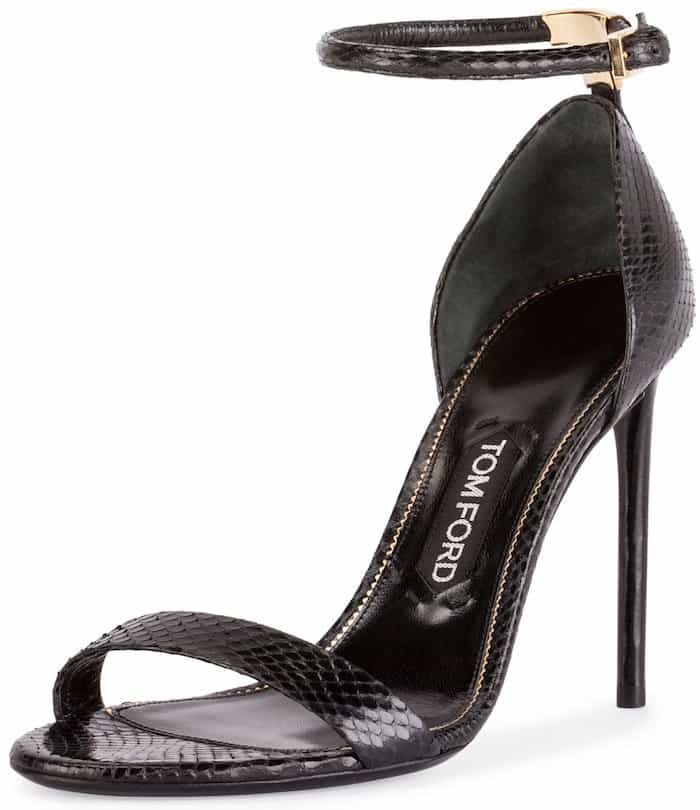 Tom Ford T-Bar Ankle-Strap d'Orsay Sandals