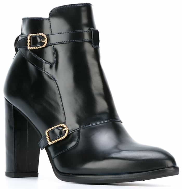 Tommy x Gigi Hadid Buckle Detail Ankle Boots