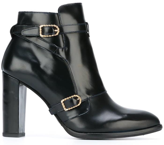 Tommy x Gigi Hadid Buckle Detail Ankle Boots