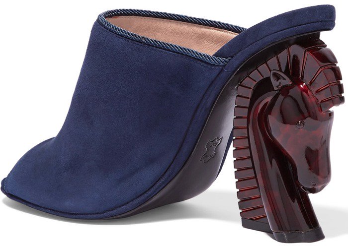 Tory Burch 'Barton' Suede Mules