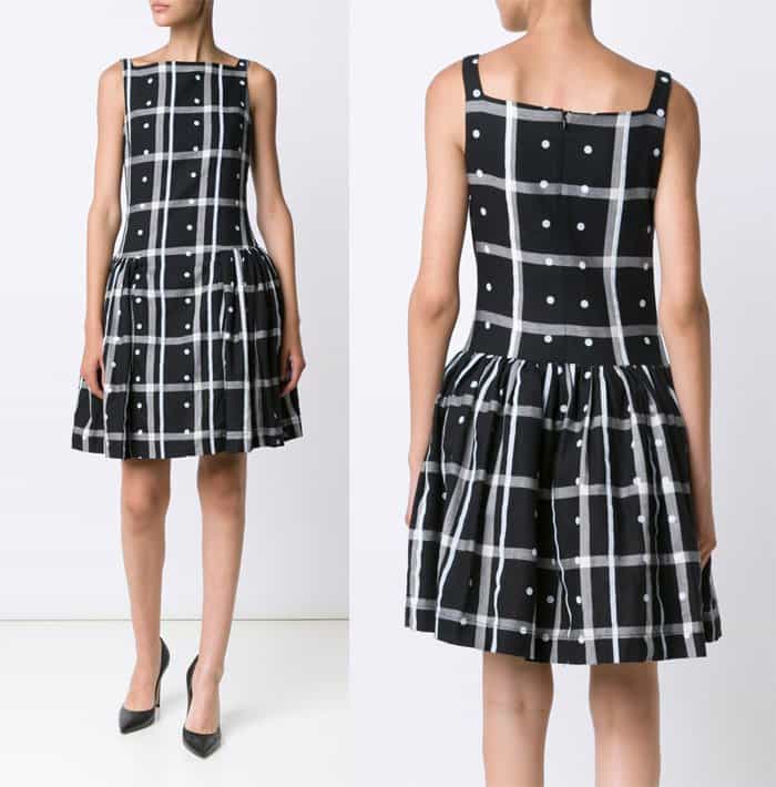 Vivienne Westwood Checked Pleated Skirt Dress