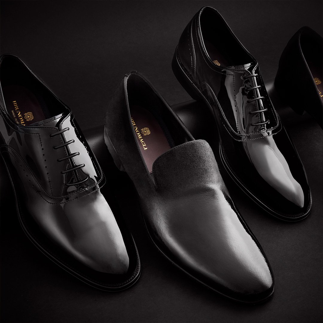 Bruno Magli’s luxurious dress shoes continue to be designed and handcrafted in Italy, showcasing timeless elegance