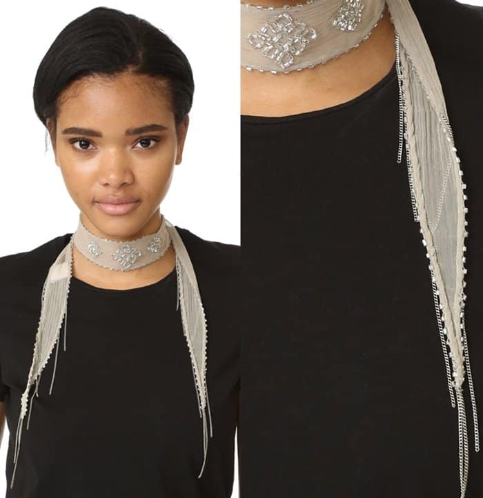 Chan Luu Tie Up Choker Necklace