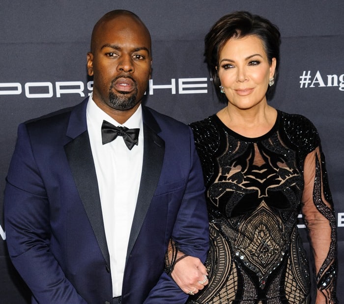 Kris Jenner and beau Corey Gamble paid homage to the late Robert Kardashian at the 2016 Angel Ball by Gabrielle’s Angel Foundation for Cancer Research