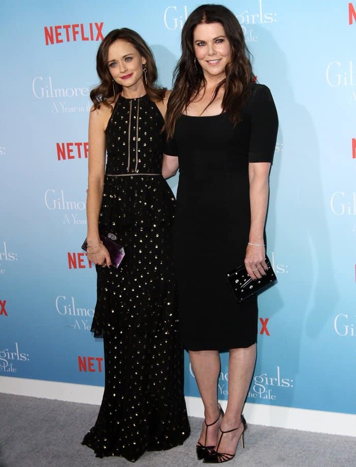 Alexis Bledel and Lauren Graham at Netflix’s Gilmore Girls: A Year in the Life Premiere Event