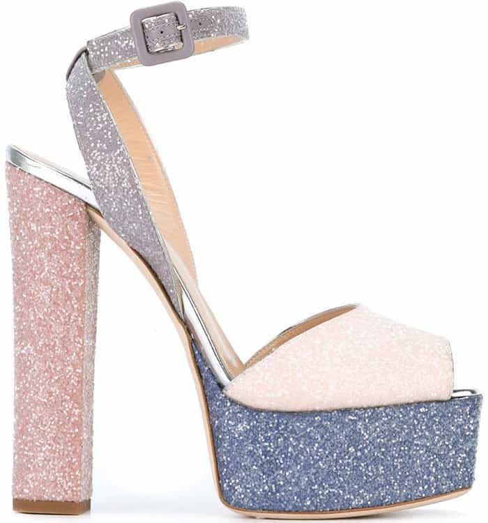 Giuseppe Zanotti Betty Glitter Sandals