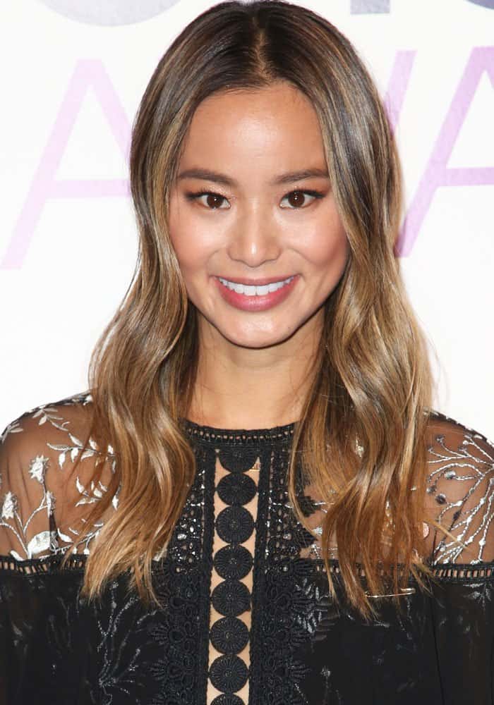 Jamie Chung attends the People's Choice Awards nominations press conference