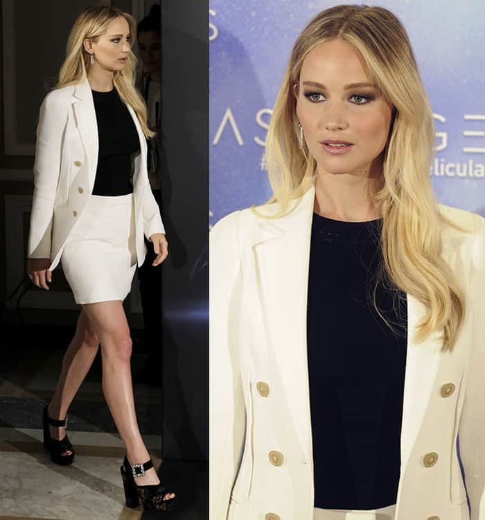 jennifer-lawrence-3-1-phillip-lim-white-blazer-shorts