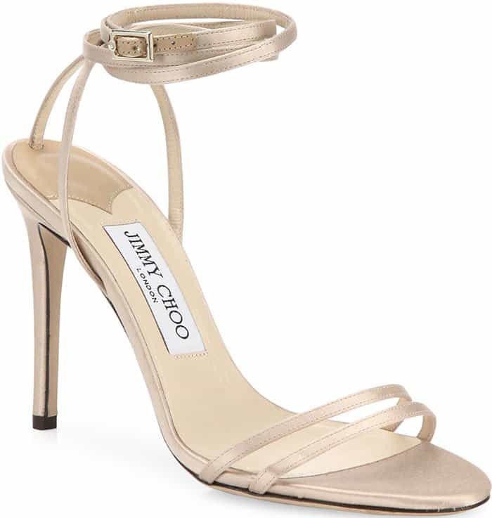 Jimmy Choo Tizzy Satin Sandals