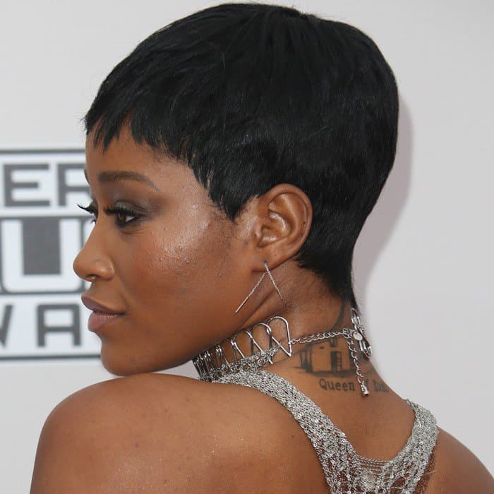 Keke Palmer's neck tattoo of Nubian pyramids and "Queen of Kush" honors African ancestry, female empowerment, and the powerful queens of the ancient Kingdom of Kush