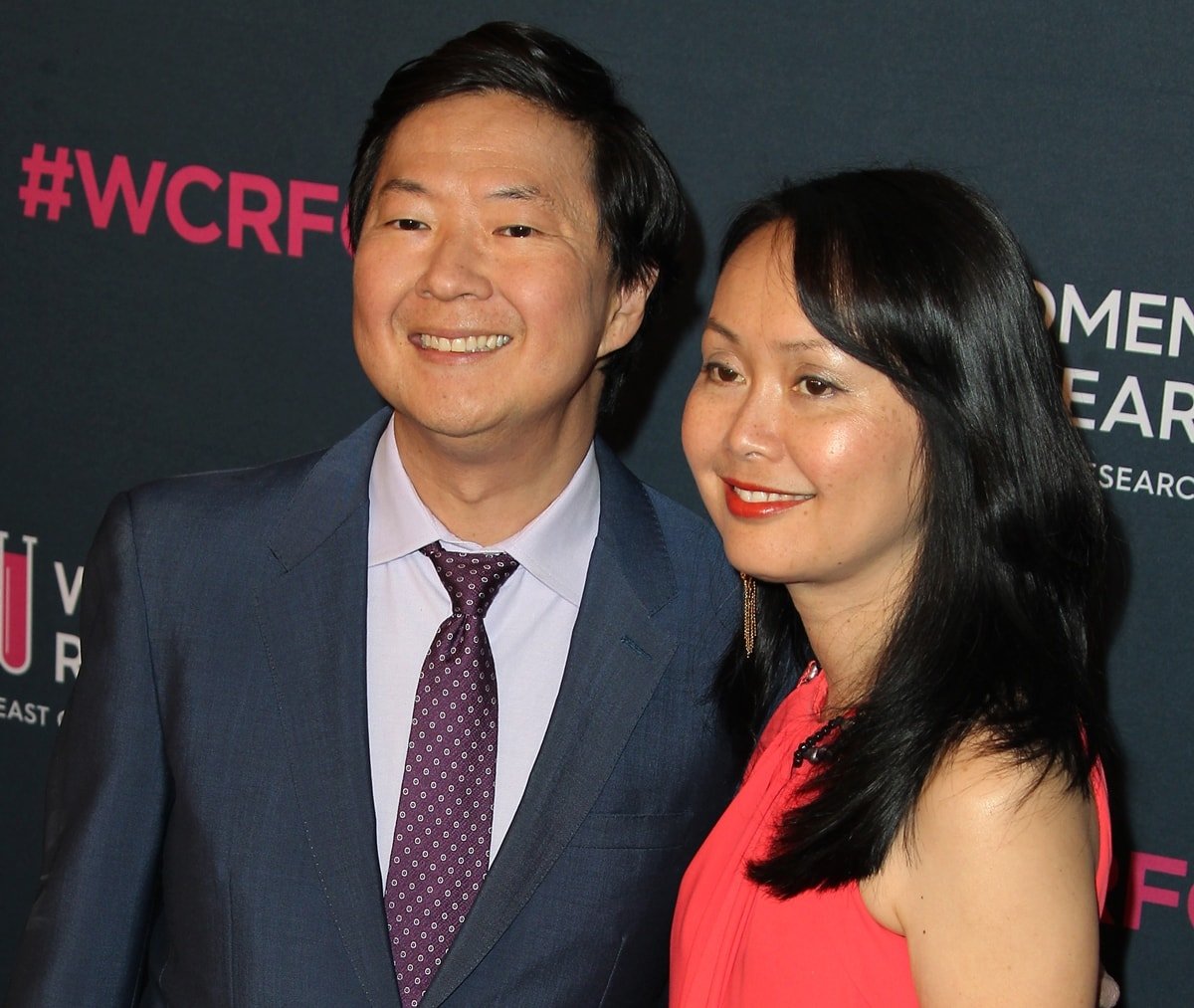 Licensed physician Ken Jeong his wife-to-be Dr. Tran Ho while practicing at a health care facility in Los Angeles, California