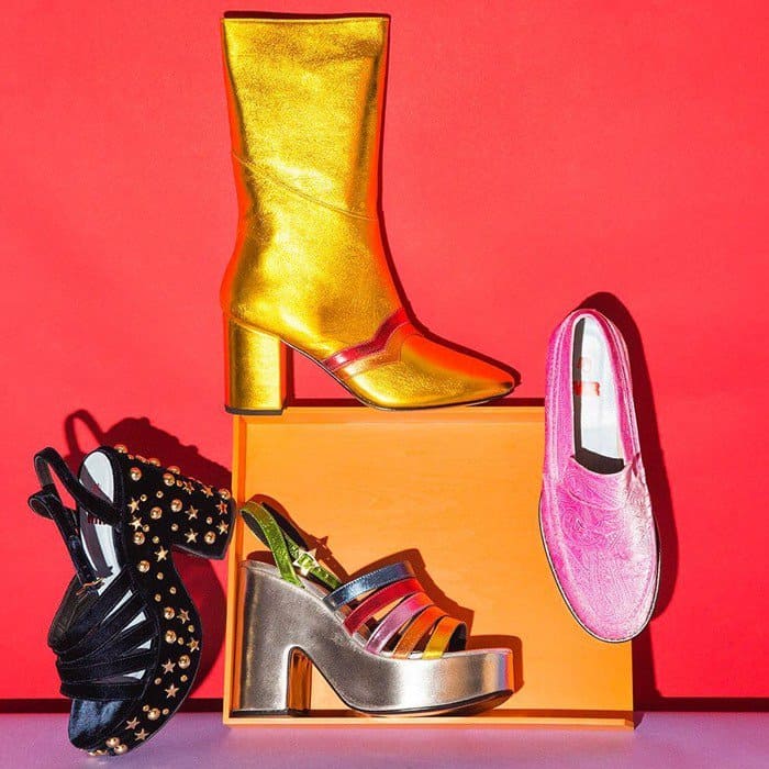 Leandra Medine's debut footwear collection, MR by Man Repeller, launched in 2016