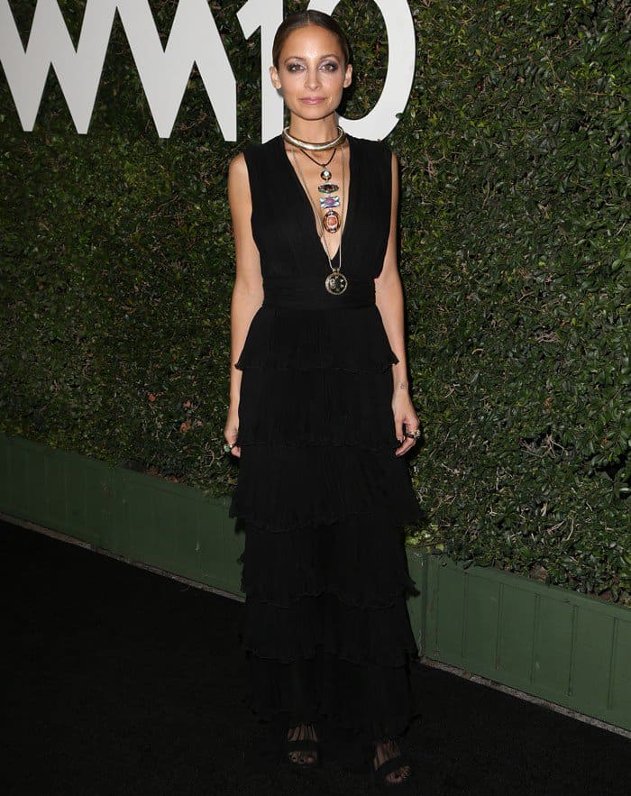 Nicole Richie at the Who What Wear 10th Anniversary #WWW10 Experience in Los Angeles