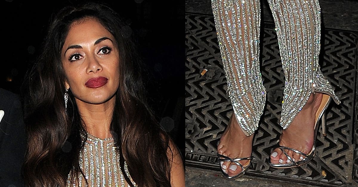 Nicole Scherzinger's Feet Are Busted From Wearing Shoes