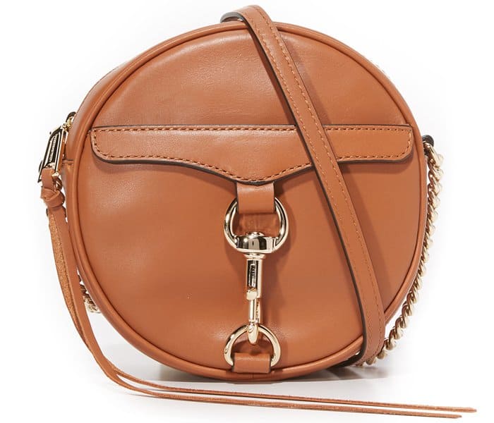 Rebecca Minkoff MAC Circle Crossbody Bag in Almond