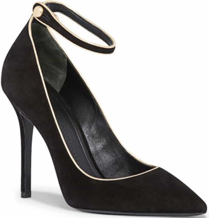 Stella Luna Button Ankle-Strap Pumps