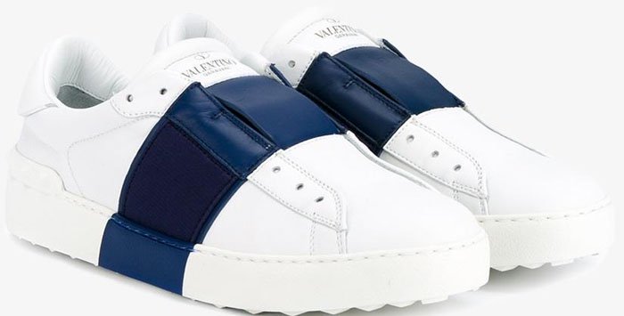 Valentino Open Sneakers Blue