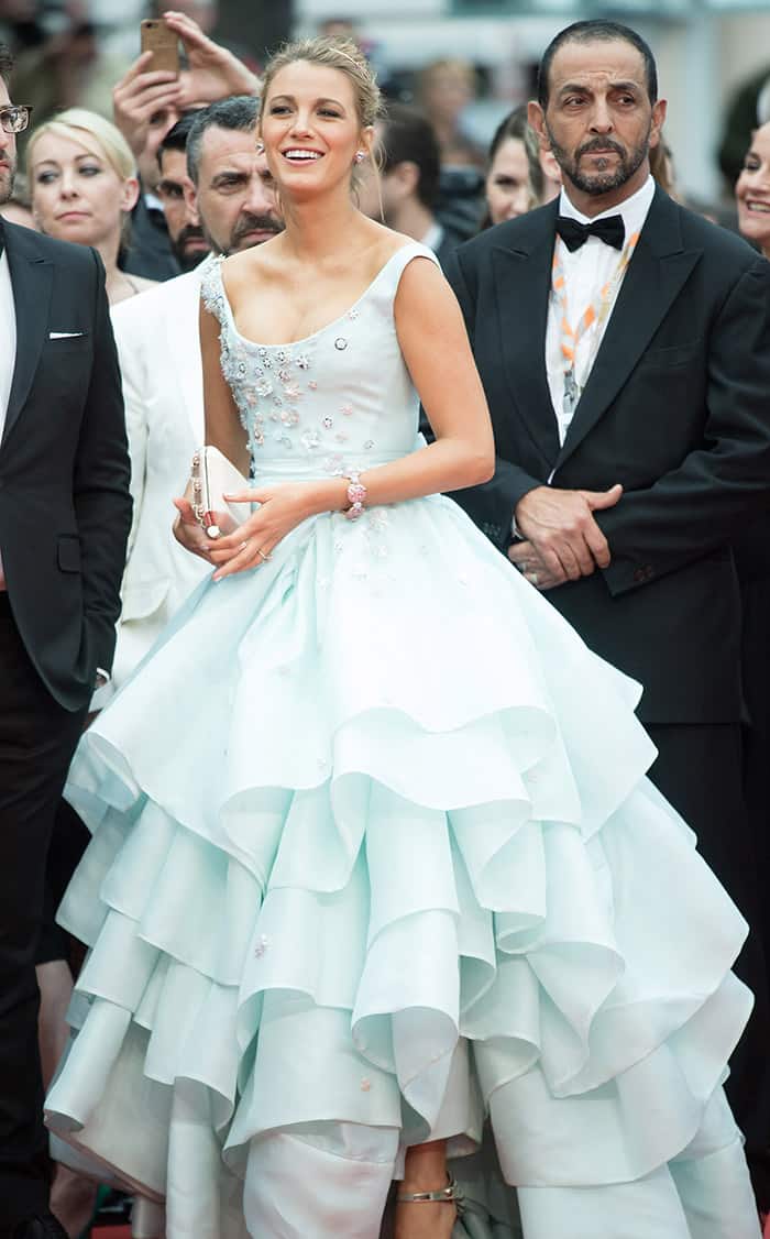 Blake Lively at the 69th Cannes Film Festival premiere of Slay Back in France on May 13, 2016