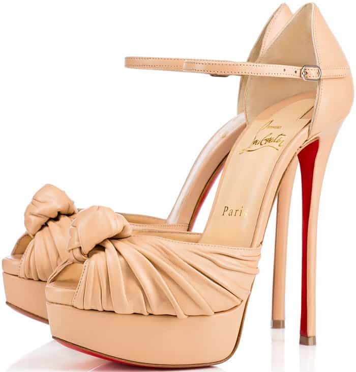 Christian Louboutin Marchavekel leather sandals