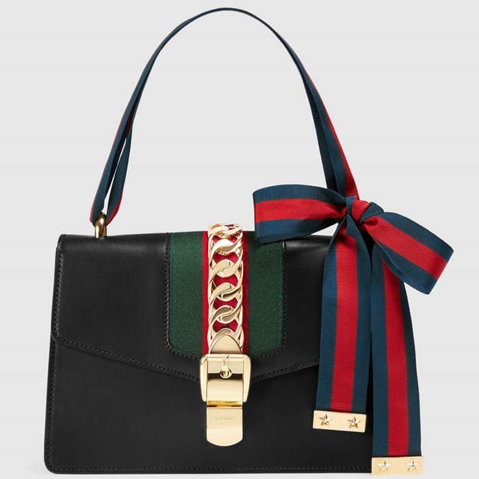 Gucci 'Sylvie' Leather Shoulder Bag