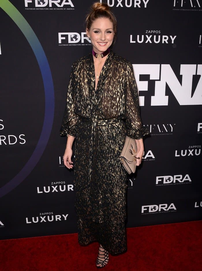 Olivia Palermo at the 30th annual Footwear News Achievement Awards