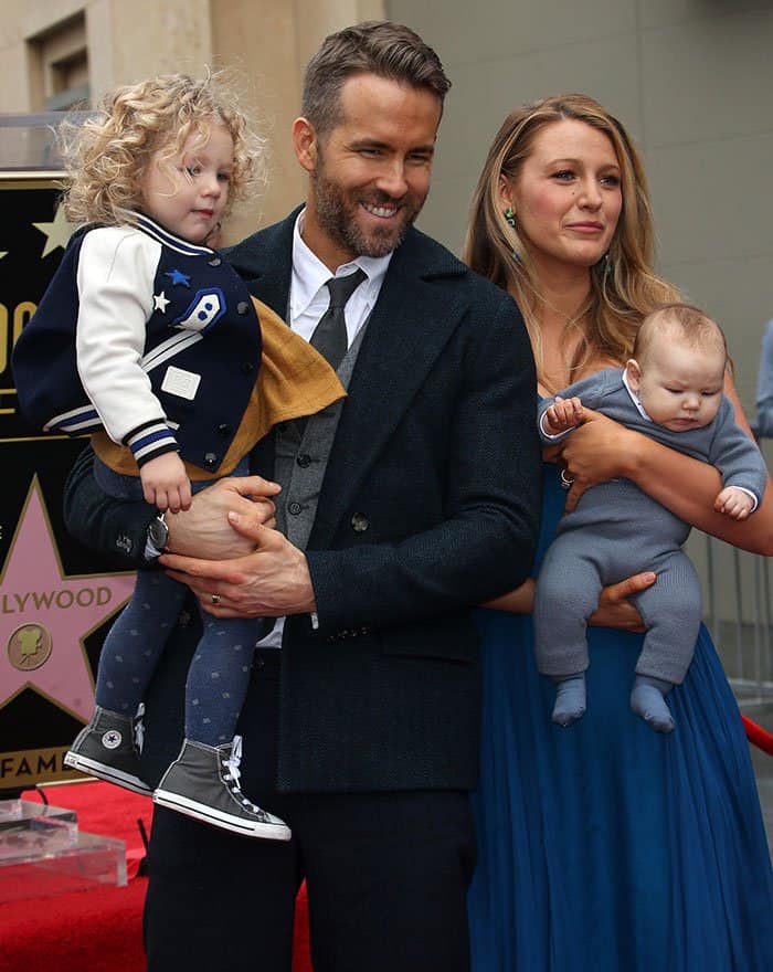 ryan-reynolds-blake-lively-kids-hollywood-walk-of-fame