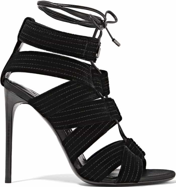 tom-ford-lace-up-leather-trimmed-velvet-sandals