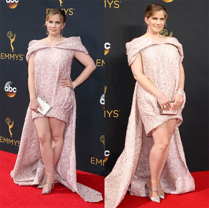 Actress Anna Chlumsky arrives at the 68th Annual Primetime Emmy Awards at Microsoft Theater on September 18, 2016 in Los Angeles, California