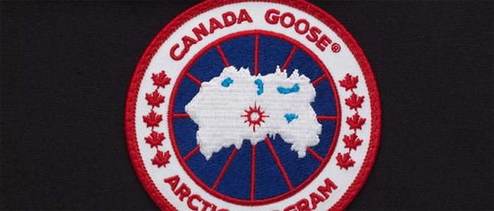 Well-embroidered patch on an authentic coat