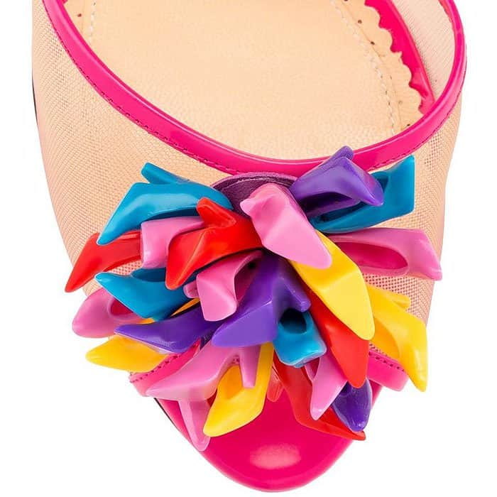 Charlotte Olympia Pomeline Barbie-Inspired Sandals